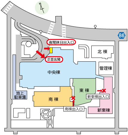 出入口の制限