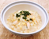 たんぱく質がしっかり摂れる!　豆乳雑炊