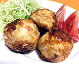 おから肉団子　甘酢あん