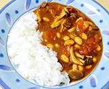 電子レンジで簡単!　ヘルシー野菜カレー