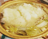 餅入り雪見鍋